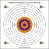 SMK 10 Metre Coloured Target 14cm