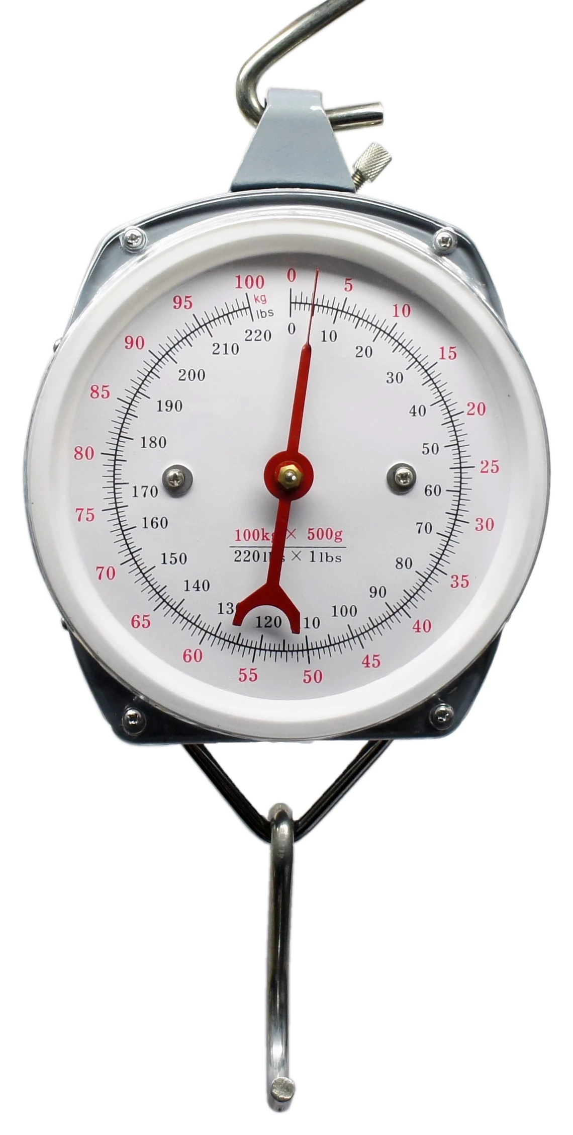 Lineaeffe 100kg 220lb Spring Balance Scales 1 Lineaeffe 100kg 220lb Spring Balance Scales