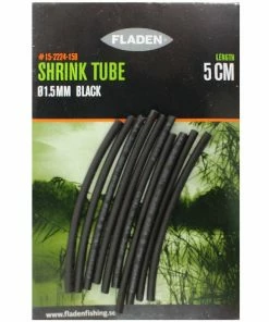 Kingcarp 10pk Black 1.5mm 5cm Shrink Tube