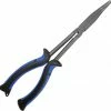 Mustad 11 inch Bent Nose Plier Blue