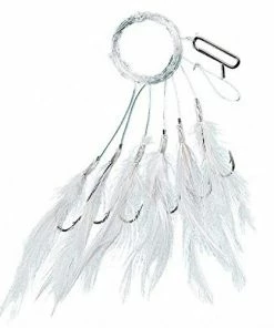 Fladen 12 x Assorted Rigs & Feathers For Mackerel 8 Fladen 12 x Assorted Rigs & Feathers For Mackerel -Glasgow Angling 12 assorted rigs white feathers
