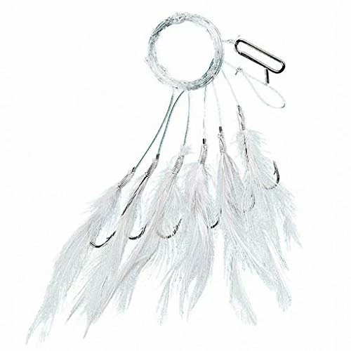 Fladen 12 x Assorted Rigs & Feathers For Mackerel 3 Fladen 12 x Assorted Rigs & Feathers For Mackerel - Image 3