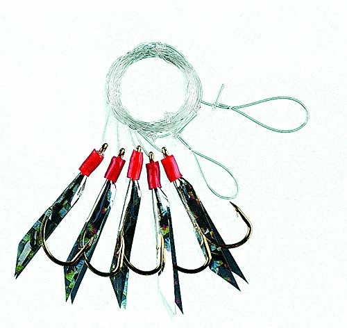 Fladen 12 x Assorted Rigs & Feathers For Mackerel 4 Fladen 12 x Assorted Rigs & Feathers For Mackerel - Image 4