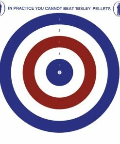 Bisley Coloured Targets on Economy Grade Paper