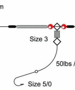 Tronixpro 1Hook Clipped Rig