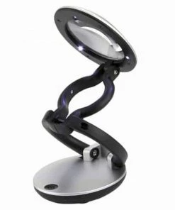 Carson 2.25" DeskBrite Mini LED Folding 3x Magnifier Lamp