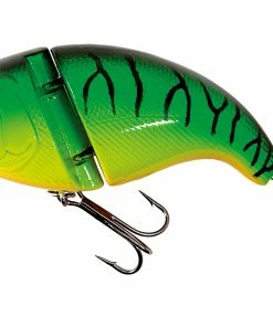 Take 2 Section Fat Jointed Minnow 6cm 13.2g 8 Take 2 Section Fat Jointed Minnow 6cm 13.2g -Glasgow Angling 2 section fat jointed minnow firetiger