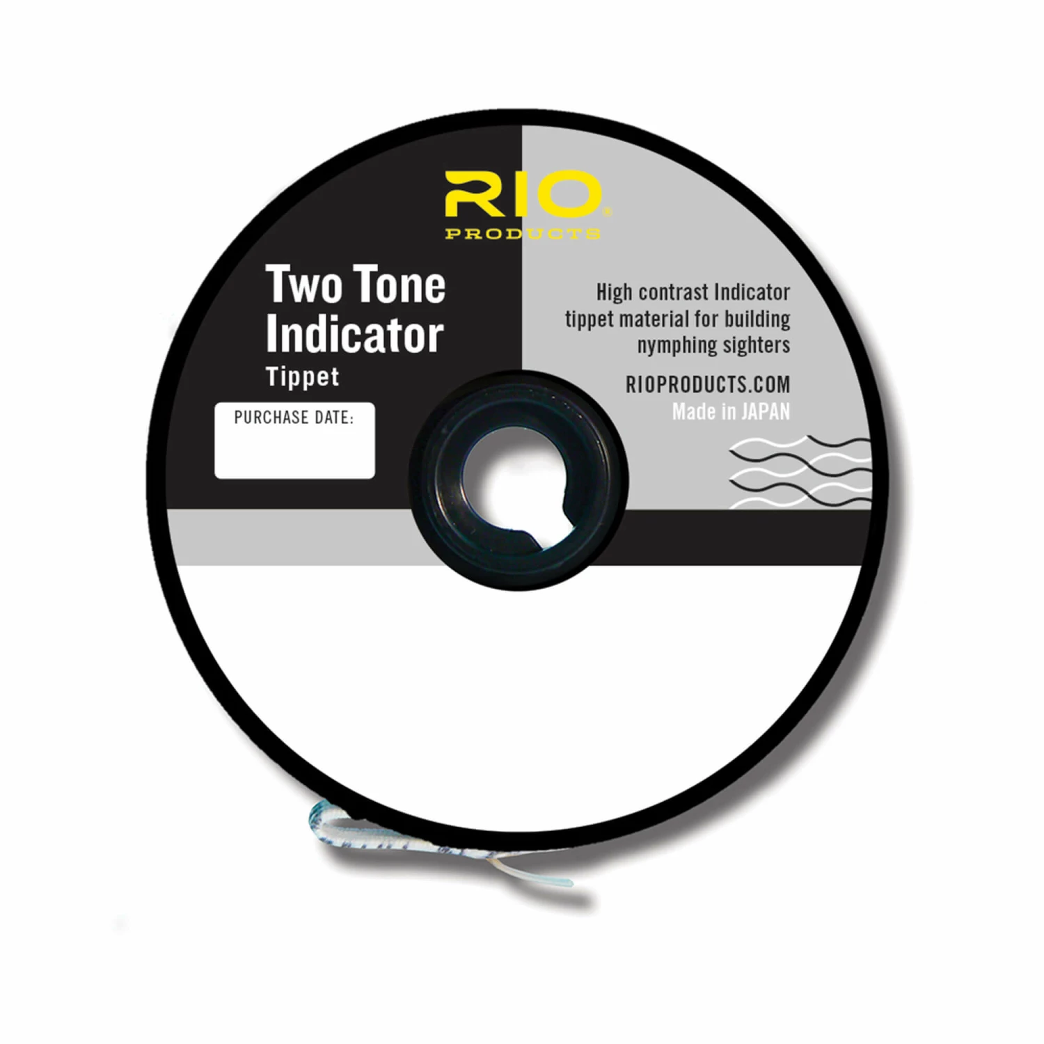 Rio 2-Tone Indicator Tippet 30yd Black/White 1 Rio 2-Tone Indicator Tippet 30yd Black/White
