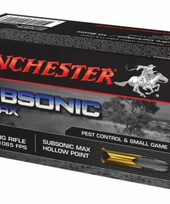 Winchester .22 LR Subsonic Max 42Grain Hollow Point x50