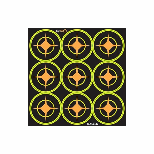 Allen 2in Splash Adhesive Aiming Dots 1 Allen 2in Splash Adhesive Aiming Dots