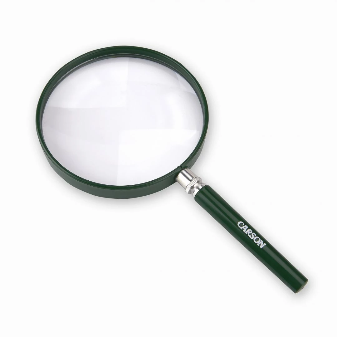 Carson 2x (5 inch) BigEye Acrylic Hand Magnifier 1 Carson 2x (5 inch) BigEye Acrylic Hand Magnifier