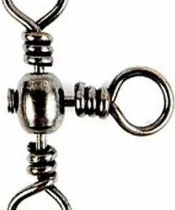 Cox & Rawle 3-Way Brass Cross Line Swivel