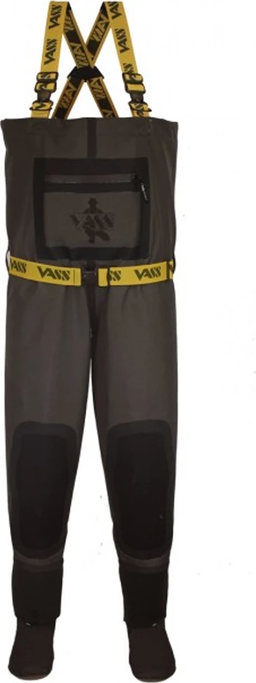 Vass 305 5L Breathable Chest Wader Stocking Foot 1 Vass 305 5L Breathable Chest Wader Stocking Foot