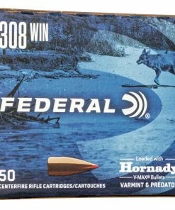 Federal Varmint and Predator .308 Win 110 Grain V-Max