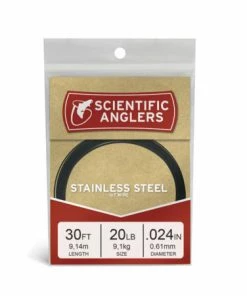 Scientific Anglers 30ft Black-Coated 1x7 Stainless Steel Wire