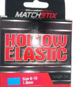 Stillwater Matchstix 3m Hollow Elastic -Glasgow Angling 3m hollow elastic 5