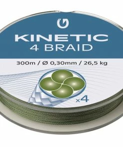 Kinetic 4 Braid Dusty Green 300m