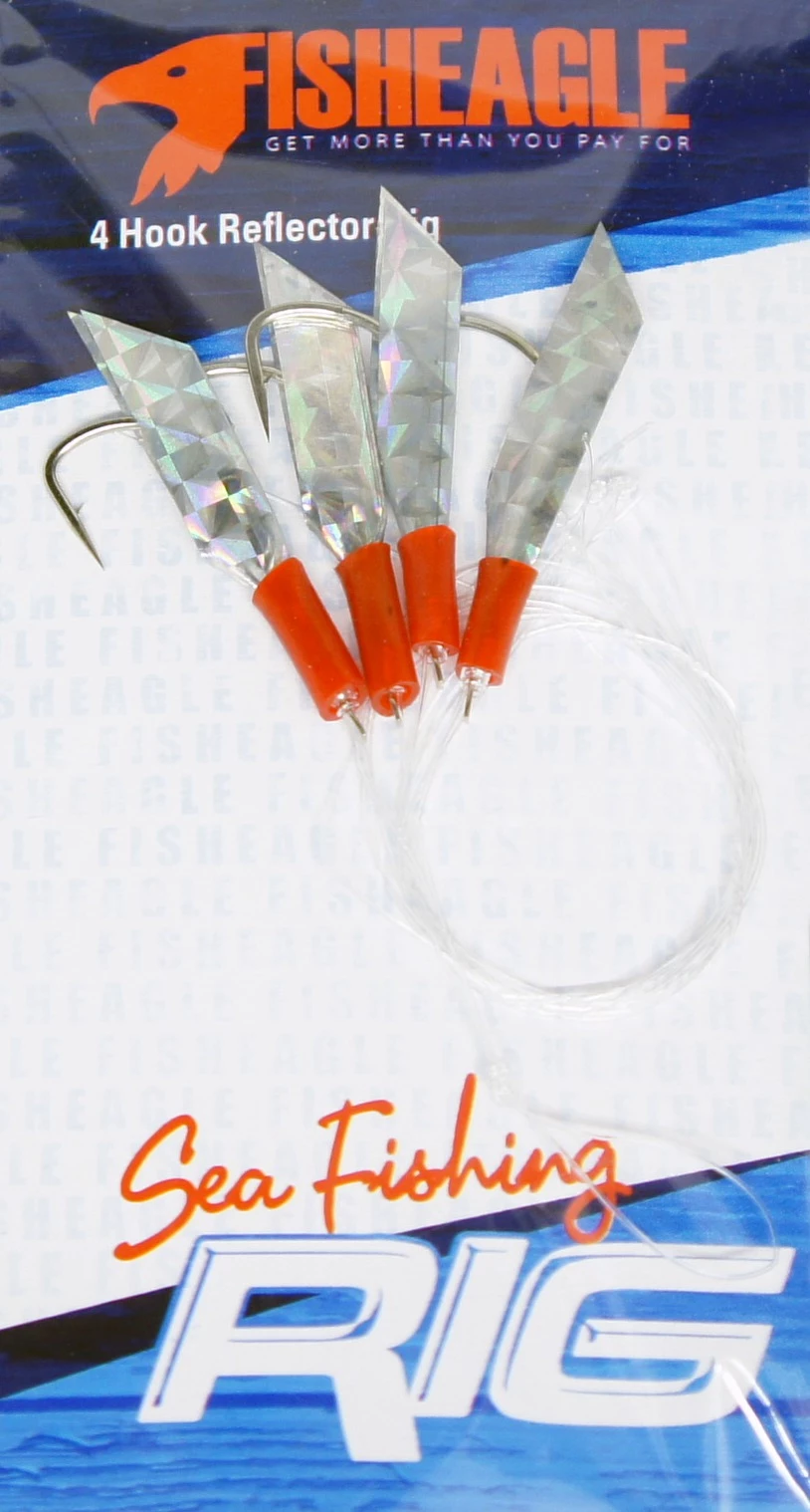 Fisheagle 4 Hook Reflector Rig 1 Fisheagle 4 Hook Reflector Rig