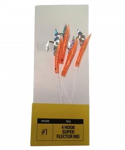 Fisheagle 4-Hook Super Flector Rig Size 1
