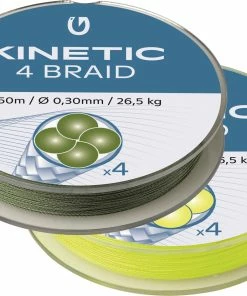 Kinetic 4 Braid 150m - Fluo Yellow