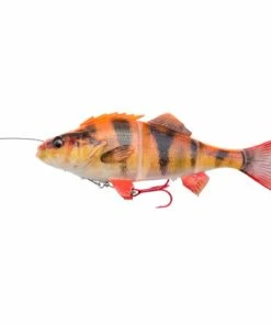 Savage Gear 4D Line Thru Perch Shad 7 Savage Gear 4D Line Thru Perch Shad -Glasgow Angling 4d line thru perch 02 firetiger