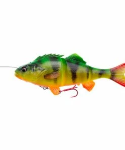 Savage Gear 4D Line Thru Perch Shad 8 Savage Gear 4D Line Thru Perch Shad -Glasgow Angling 4d line thru perch 03 albino