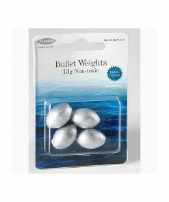 Fladen 4pk Non Toxic Pierced Bullet Weights