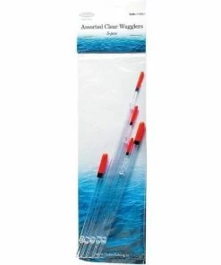 Fladen 5pk Assorted Clear Waggler Floats