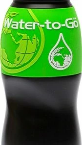 Water To Go 750ml Filtration Water Bottle 14 Water To Go 750ml Filtration Water Bottle -Glasgow Angling 750ml black bottle green sleeve
