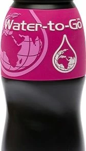 Water To Go 750ml Filtration Water Bottle 12 Water To Go 750ml Filtration Water Bottle -Glasgow Angling 750ml black bottle pink sleeve