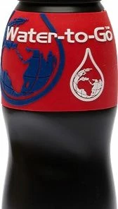 Water To Go 750ml Filtration Water Bottle 15 Water To Go 750ml Filtration Water Bottle -Glasgow Angling 750ml black bottle red sleeve