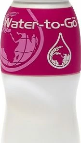 Water To Go 750ml Filtration Water Bottle 16 Water To Go 750ml Filtration Water Bottle -Glasgow Angling 750ml white bottle pink sleeve