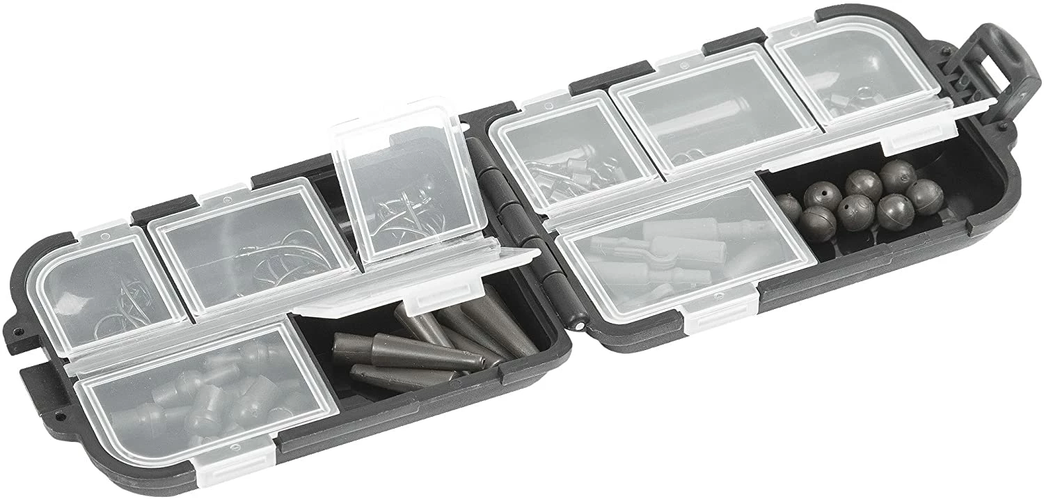 Fladen 80 Piece Carp Rig Double Sided Accessory Boxed Set 1 Fladen 80 Piece Carp Rig Double Sided Accessory Boxed Set