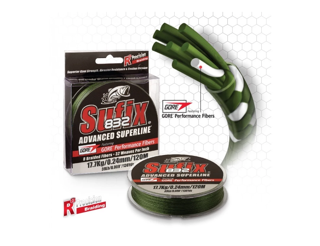Sufix 832 Advanced Superline Braid 120m - 600m 1 Sufix 832 Advanced Superline Braid 120m - 600m