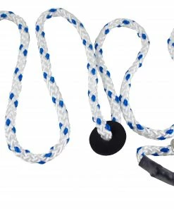 On Point 8mm Gundog 2 Metre Slip Lead 7 On Point 8mm Gundog 2 Metre Slip Lead -Glasgow Angling 8mm gundog 2 metre slip lead white and blue