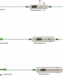 MADCAT Adjusta Basic River Rig Livebait 160cm 1.00mm