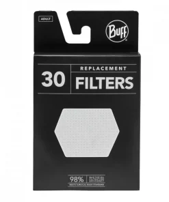 Buff Adult Filter Mask Filter 30 Pack
