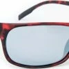 Guideline Ambush Sunglasses Matte Clear Demi Red Frame Grey Silver Lens