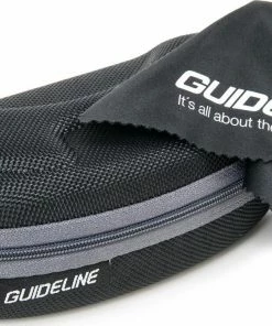 Guideline Ambush Sunglasses Matte Clear Demi Red Frame Grey Silver Lens -Glasgow Angling ambush sunglasses demi red case