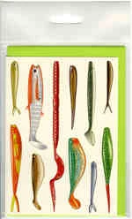 Angling Knots Andy Steer Greetings Cards Soft Lures