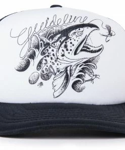 Guideline Angry Trout Retro Trucker Hat -Glasgow Angling angry trout retro trucker 4