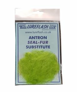 Lureflash Antron Seals Fur Substitute -Glasgow Angling antron seal fur insect green