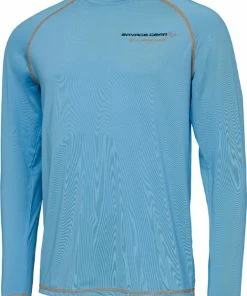 Savage Gear Aqua UV Long Sleeve Tee Bonnie Blue