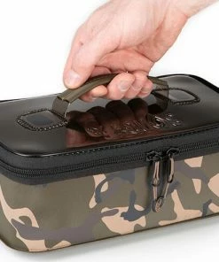 Fox Aquos Camo Rig Box and Tackle Bag 20 Fox Aquos Camo Rig Box and Tackle Bag -Glasgow Angling aquos camolite rig tackle storage hard tray9