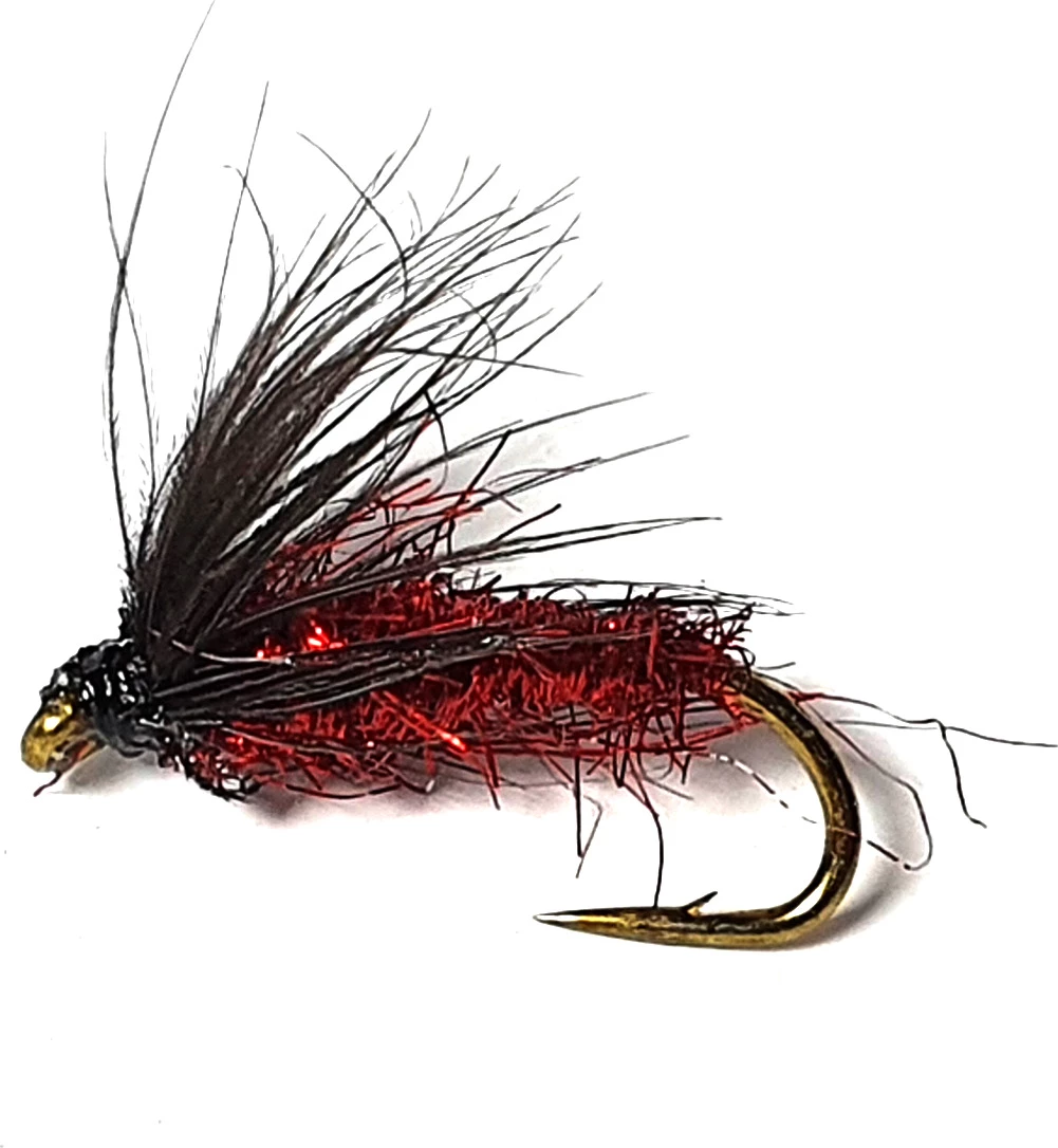 Stillwater Artic Spider Claret Short Shank Size 12 -1 Dozen 1 Stillwater Artic Spider Claret Short Shank Size 12 -1 Dozen