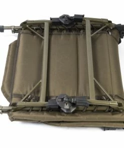 Avid Carp Ascent Recliner Bed -Glasgow Angling ascent recliner bed folded