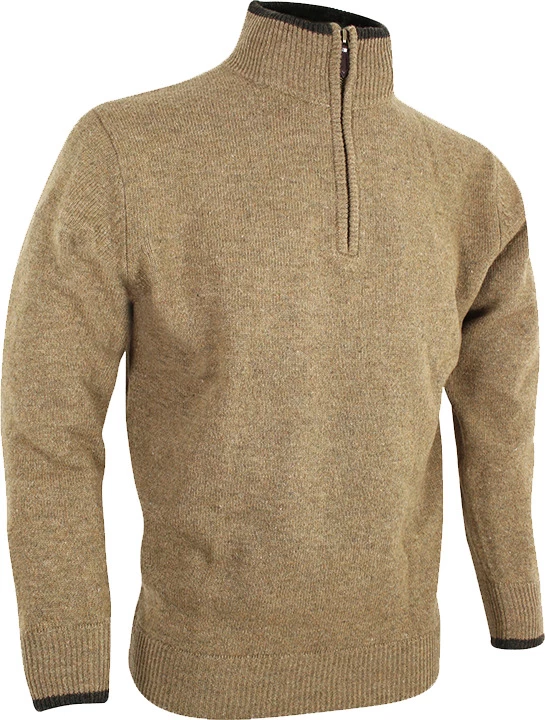 Jack Pyke Ashcombe 100% Lambwool Zipknit 1 Jack Pyke Ashcombe 100% Lambwool Zipknit
