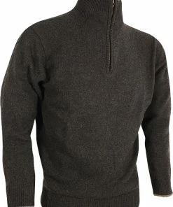 Jack Pyke Ashcombe 100% Lambwool Zipknit 5 Jack Pyke Ashcombe 100% Lambwool Zipknit -Glasgow Angling ashcombe 100percent lambswool zipknit dark olive