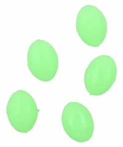 Mikado Assorted Hard Oval Luminous Beads Sizes: 4,5,6,7,8mm - 250Pcs