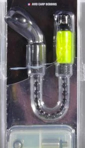 Avid Carp Lok Down Bobbin Kit -Glasgow Angling avid carp bobbin bite indicator kit yellow